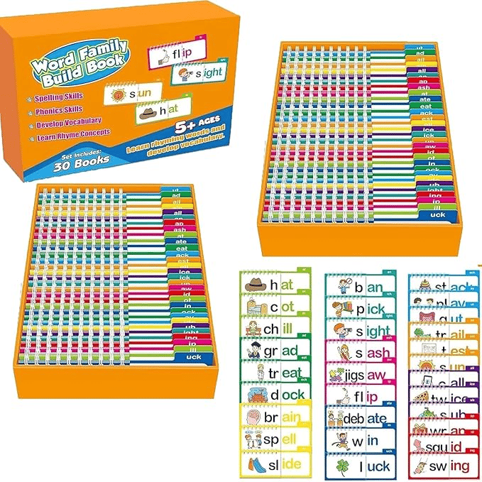 š„š„30 Read and Rhyme Flip Books