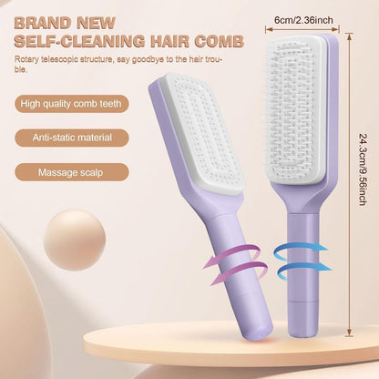【🔥Big Sale🔥】Self-Cleaning Comb