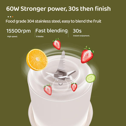 Portable Smoothie Blender ✨ Fresh Energy Anywhere