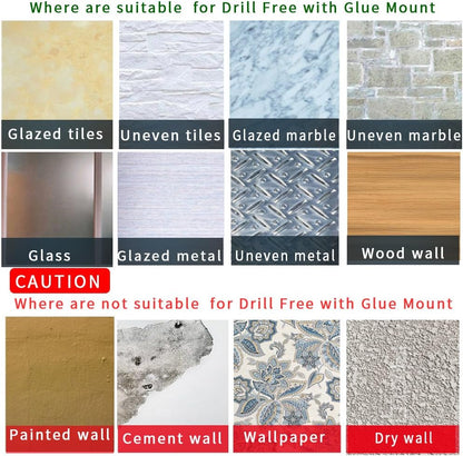 Happywayfar Retractable Clothesline ABS case+Aluminum Dryer with Adjustable Stainless Steel Double Rope String Hotel Style Heavy Duty,Wall Mounted Method, 13.8 Feets